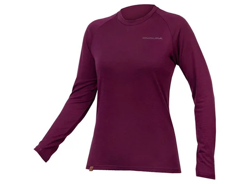 Okazja Bielizna Endura Wms BaaBaa Blend L/S Base Layr bak