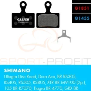 Okładziny ham. tar. Galfer Road Shimano FD496 Ekspresowa dostawa