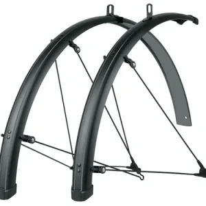 Błotniki BLUEMELS STRIPES 28", 65 mm czarne Szybka wysyłka