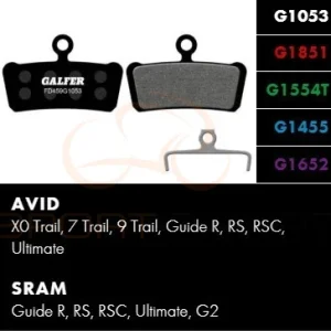 Okładziny hamul. Galfer AVID/SRAM FD459 ADVANCED Ostatnia szansa