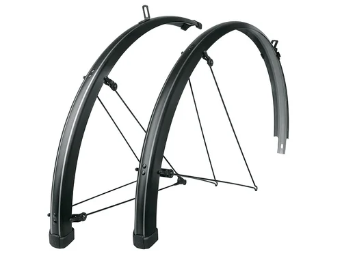 Błotniki BLUEMELS STRIPES 28", 55 mm czarne Darmowa dostawa