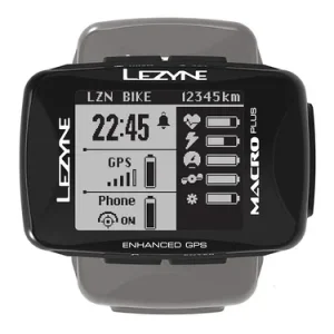 Premium Licznik LEZYNE GPS MACRO PLUS GPS BLACK