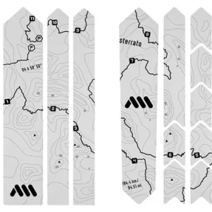 Taniej Naklejki ochronne AMS GRAVEL - Sterrato/Black