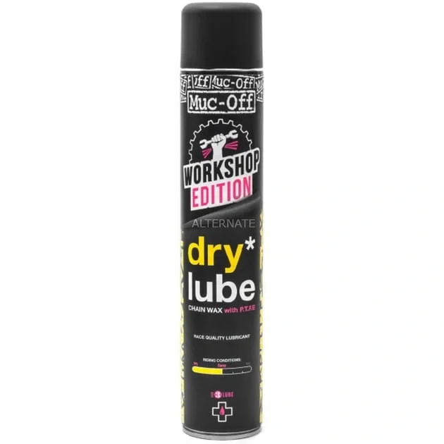Wybór klientów Aerozol do łańcucha rowerowego Muc-Off Dry Chain Lube Aerosol 750 ml