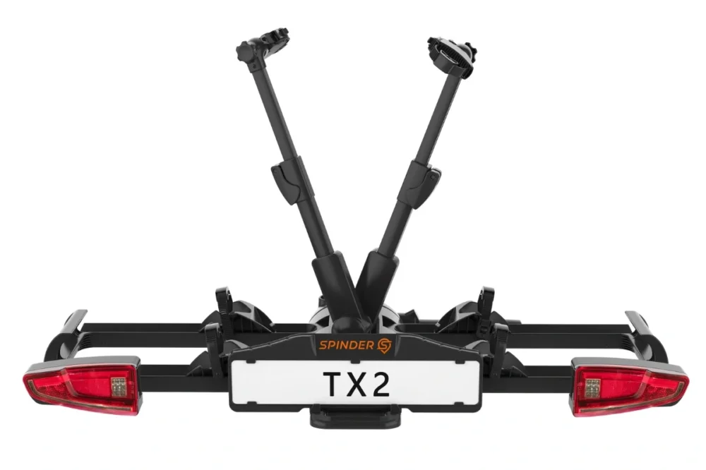 Super okazja Bagażnik rowerowy na hak na 2 rowery SPINDER TX2 LED