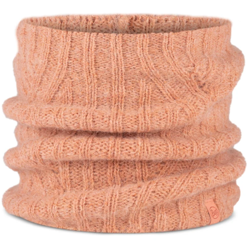 Bandana BUFF Knitted Neckwarmer Nerla Crimson Taniej