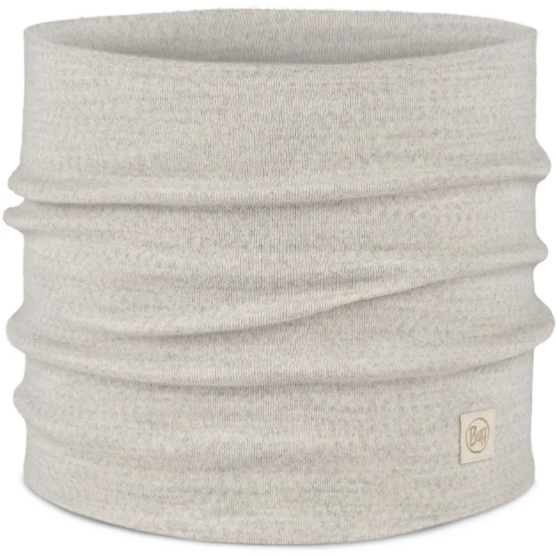 Bandana BUFF Merino Heavyweight Neck Warmer Solid Cloud Premium