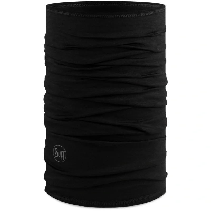 Bandana BUFF Merino Lightweight Solid Black Hit cenowy