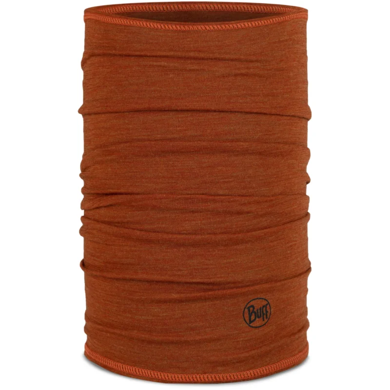 Szybka wysyłka Bandana BUFF Merino Lightweight Solid Cinnamon