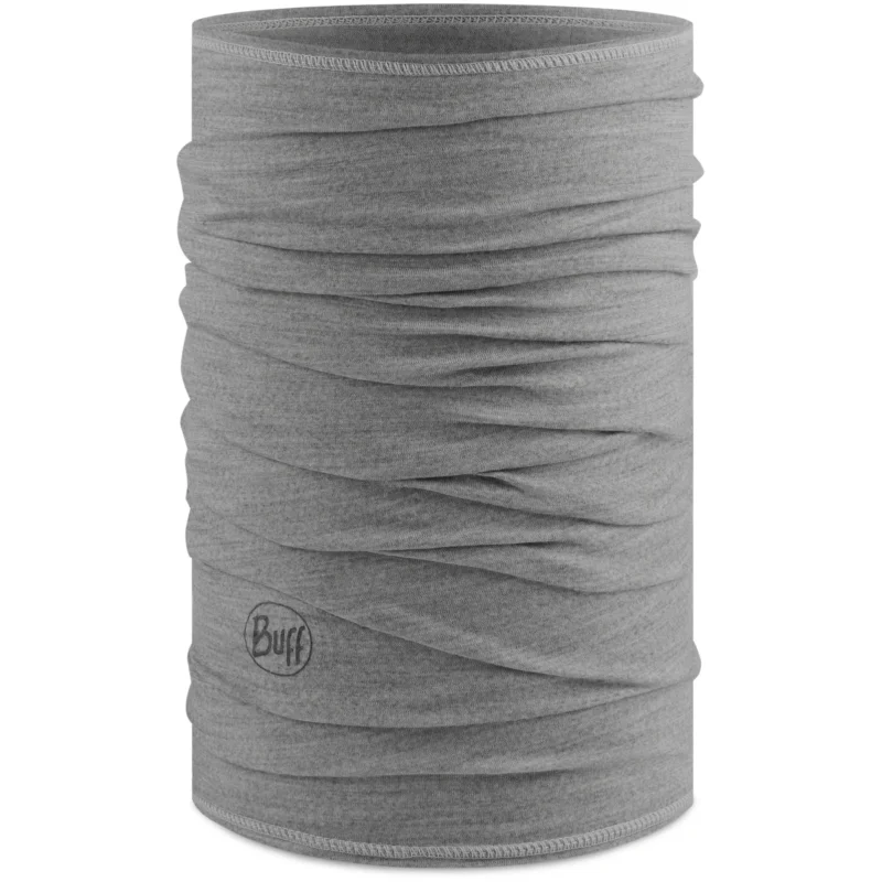Tylko do końca tygodnia Bandana BUFF Merino Lightweight Solid Lightgrey