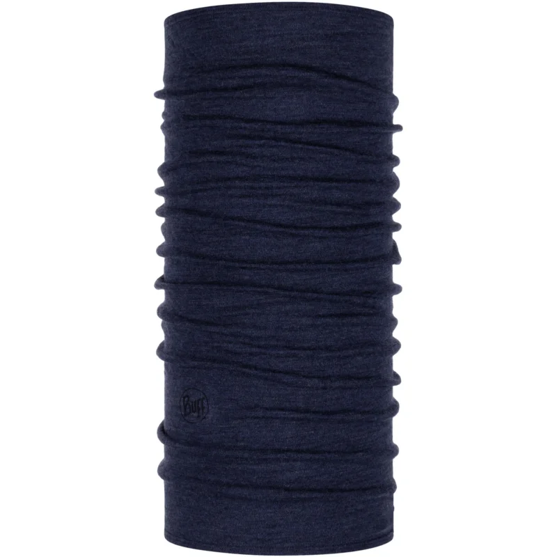 Premium Bandana BUFF Merino Midweight Melange Night Blue