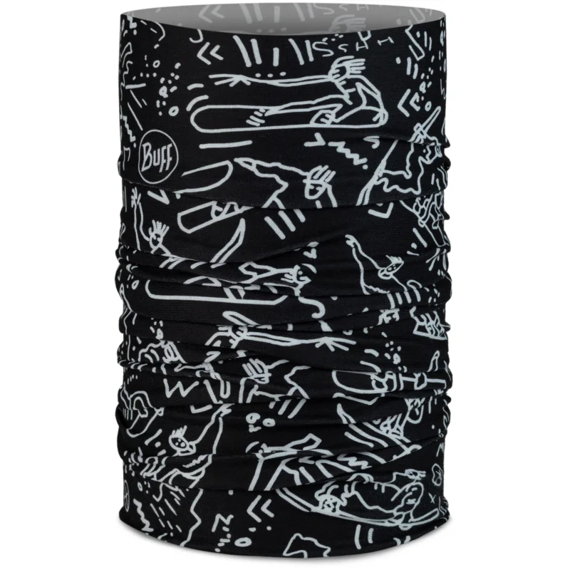 Ekspresowa dostawa Bandana dziecięca BUFF Original Ecostretch Tivat Black