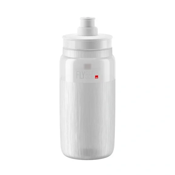 Dostępne od ręki Bidon rowerowy Elite Fly Tex 550 ml clear