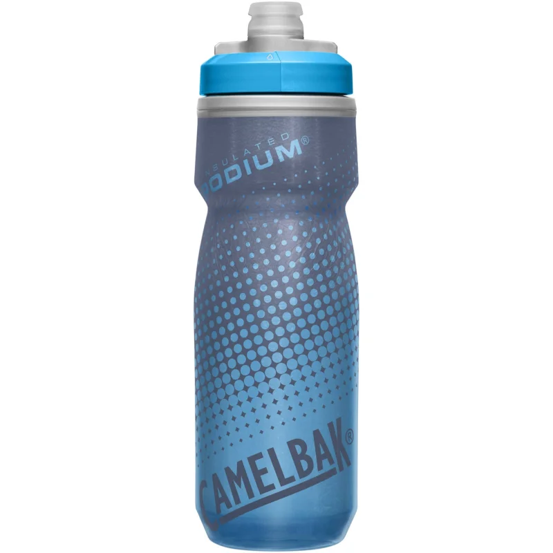 Bidon rowerowy termiczny Camelbak Podium Chill 620 ml grey / blue Szybka wysyłka