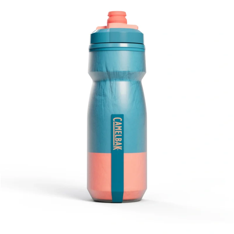 Ostatnia szansa Bidon rowerowy termiczny Camelbak Podium Chill 620 ml niebiesko - różowy