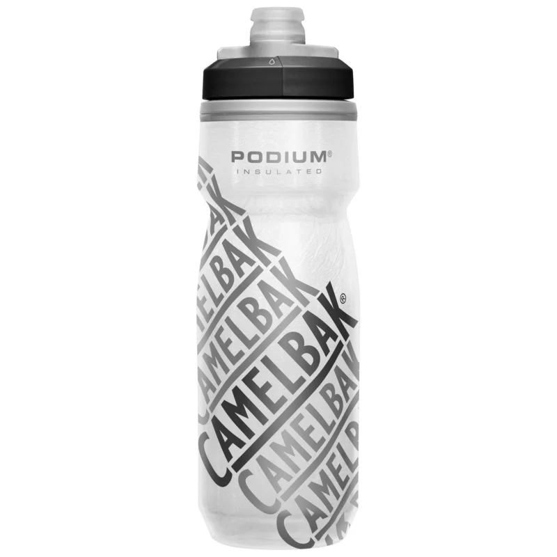 Bidon rowerowy termiczny Camelbak Podium Chill 620 ml white / black Ekspresowa dostawa