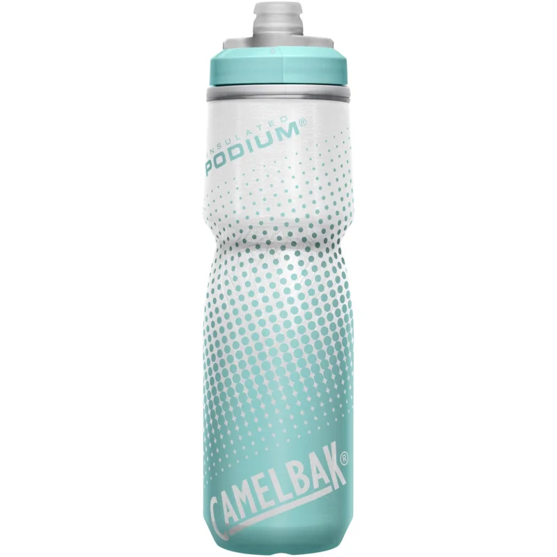Bidon rowerowy termiczny Camelbak Podium Chill 710 ml biały / turkusowy Darmowa dostawa