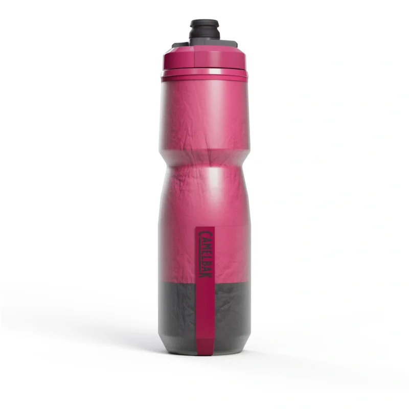 Sprawdź teraz Bidon rowerowy termiczny Camelbak Podium Chill 710 ml bordowo - czarny