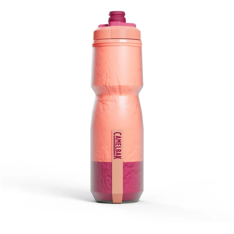 Wysoka jakość Bidon rowerowy termiczny Camelbak Podium Chill 710 ml różowo - bordowy