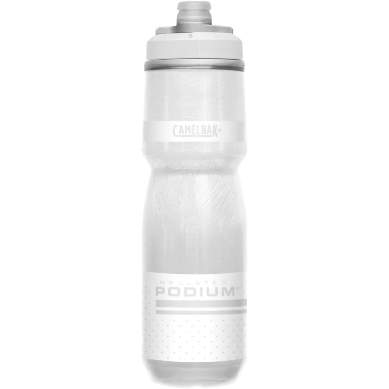 Bidon rowerowy termiczny Camelbak Podium Chill 710 ml white Łatwy zwrot