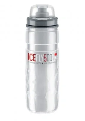 Bidon rowerowy termiczny Elite Icefly 500 ml silver Nowy