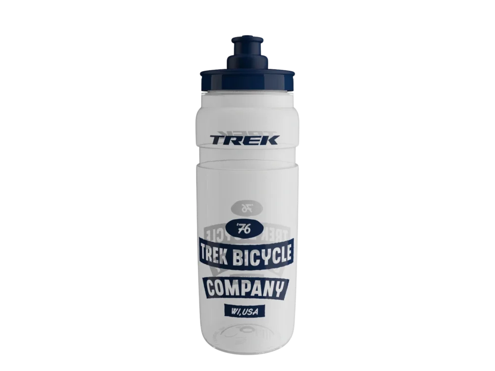 Bidon rowerowy Trek Fly 750 ml transparentny / blue Zamów dziś