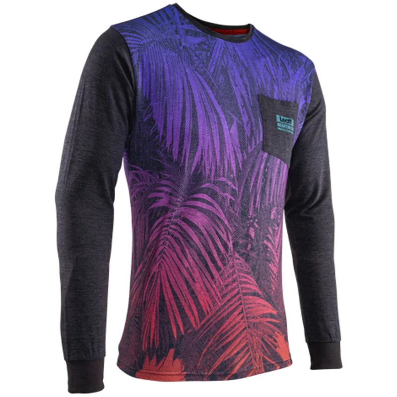 Bluza rowerowa Leatt Long Shirt Premium jungle Wyprzedaż