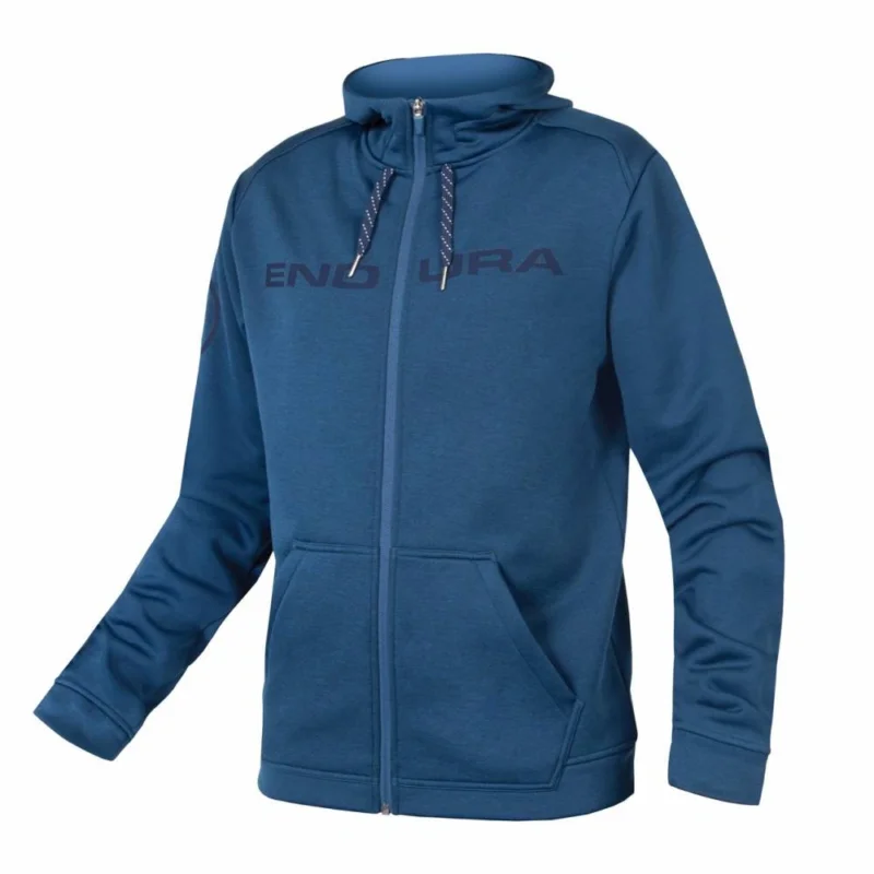 Popularny Bluza rowerowa męska Endura Hummvee Hoodie blue