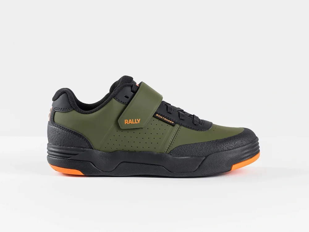 Buty rowerowe Bontrager Rally oliwkowo szare Wybór klientów