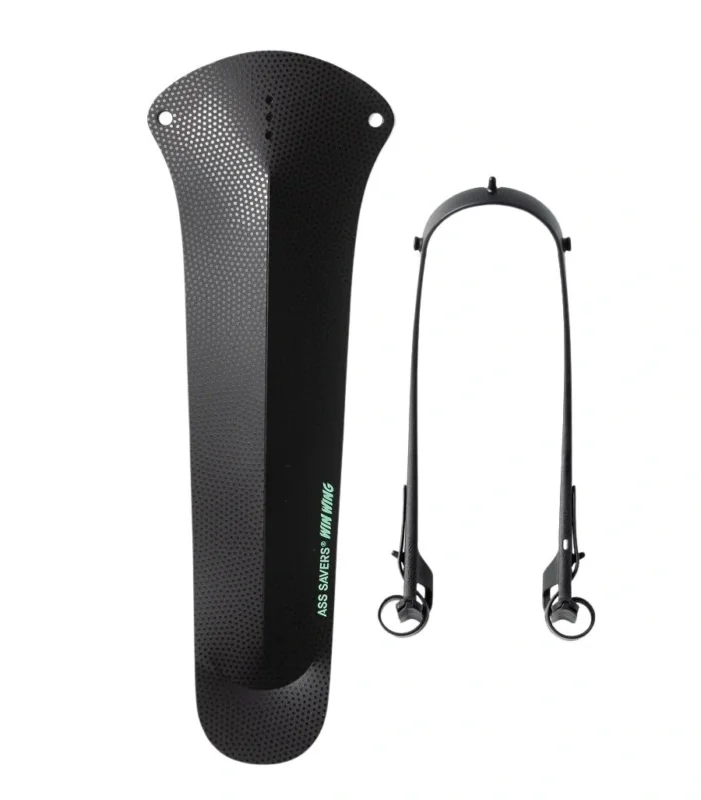 Ekspresowa dostawa Błotnik rowerowy tylny Ass Savers Win Wing Gravel 2 Black dots