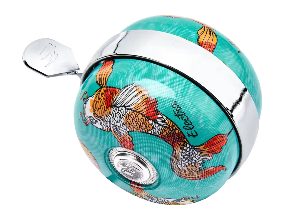 Taniej Dzwonek rowerowy Electra Koi Spinner morski