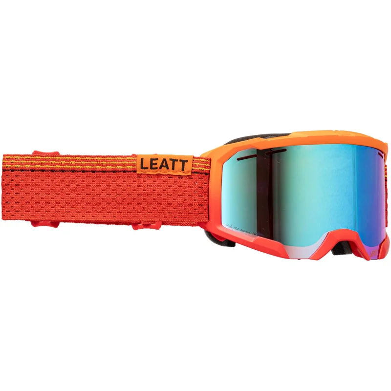 Darmowy zwrot Gogle rowerowe Leatt Goggle Velocity 4.0 MTB X-Flow Iriz red
