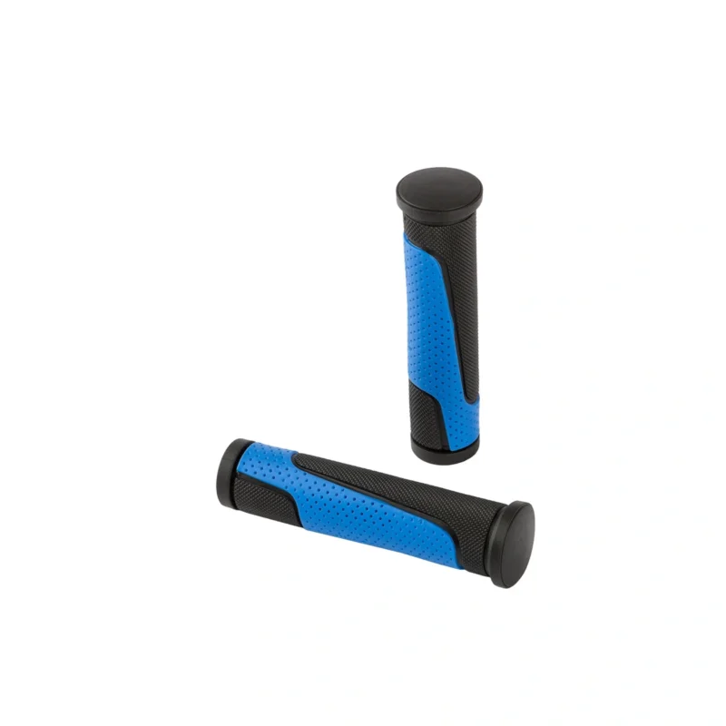 Gripy rowerowe Accent Comet 2D black / blue Oferta limitowana