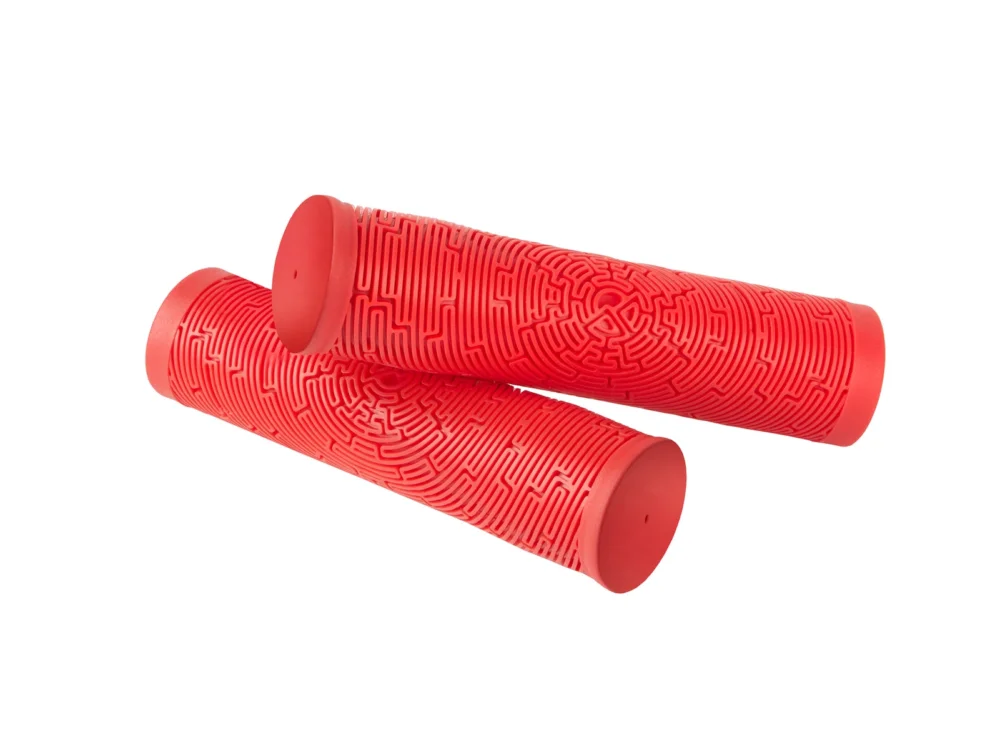 Gripy rowerowe Dartmoor Maze Lite czerwone Premium