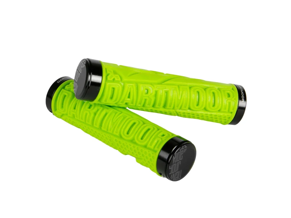Zamów dziś Gripy rowerowe Dartmoor Roots fluo green