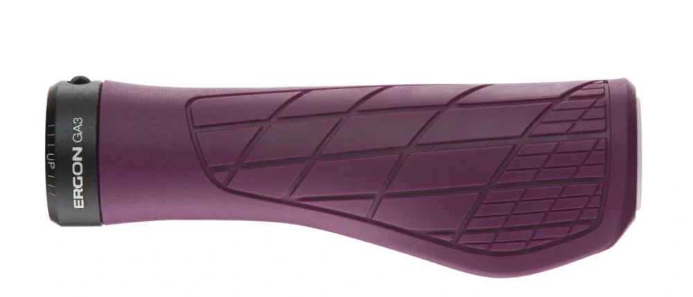 Gripy rowerowe Ergon Grip GA3 L purple reign Tani