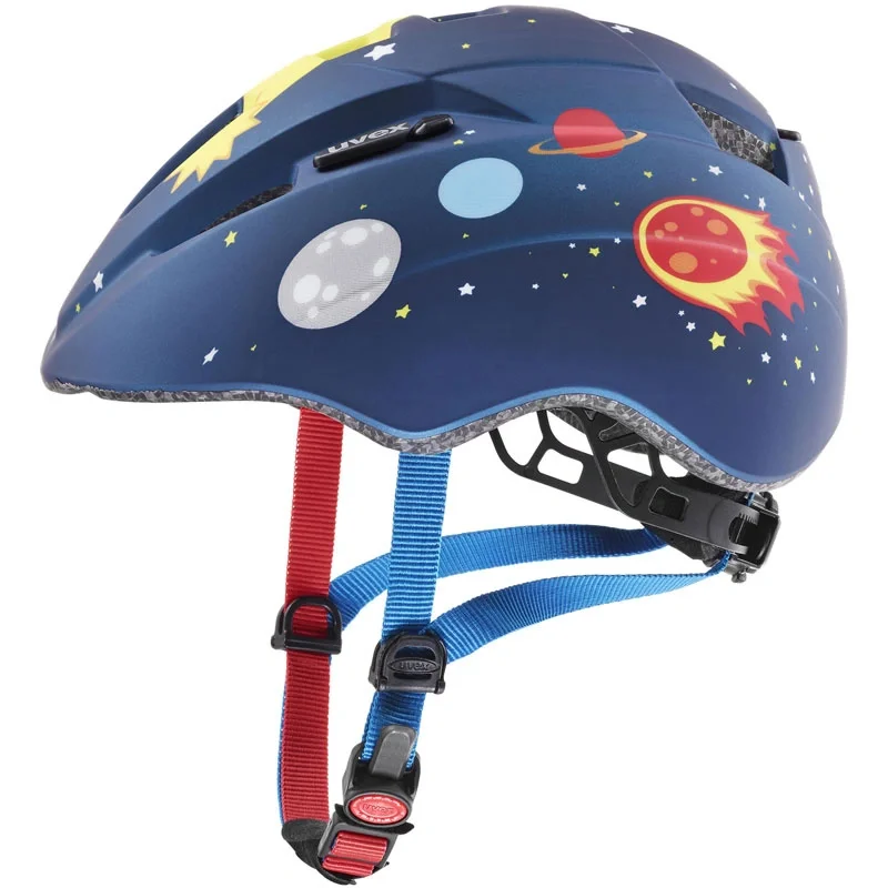 Kask dziecięcy Uvex Kid 2 cc dark blue rocket Premium