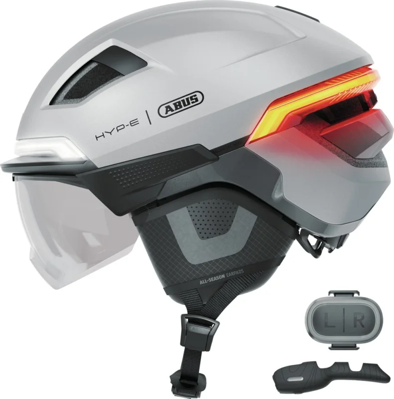 Kask rowerowy ABUS HYP-E BL.ACE silver Taniej