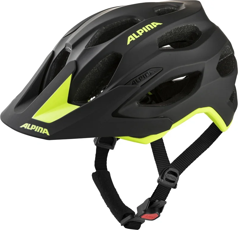 Kask rowerowy Alpina Carapax 2.0 black neon Hit sprzedaży