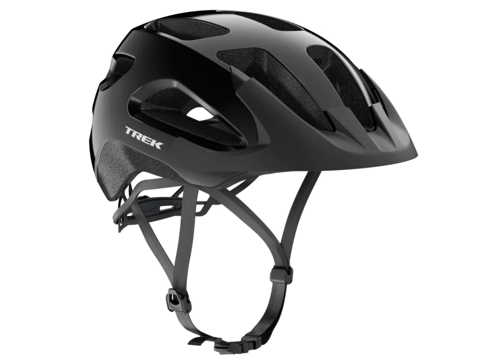 Bezpieczne zakupy Kask rowerowy Trek Solstice black