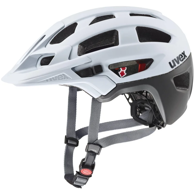 Kask rowerowy Uvex Finale 2.0 biało - czarny Premium