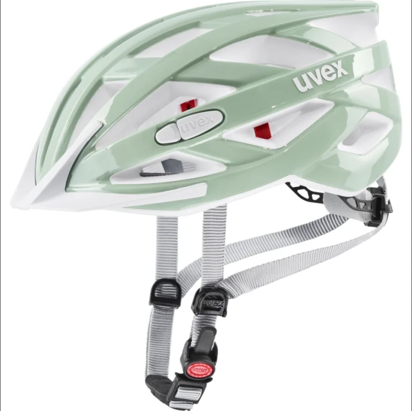 Kask rowerowy Uvex I-VO 3D zielono - biały Ekspresowa dostawa