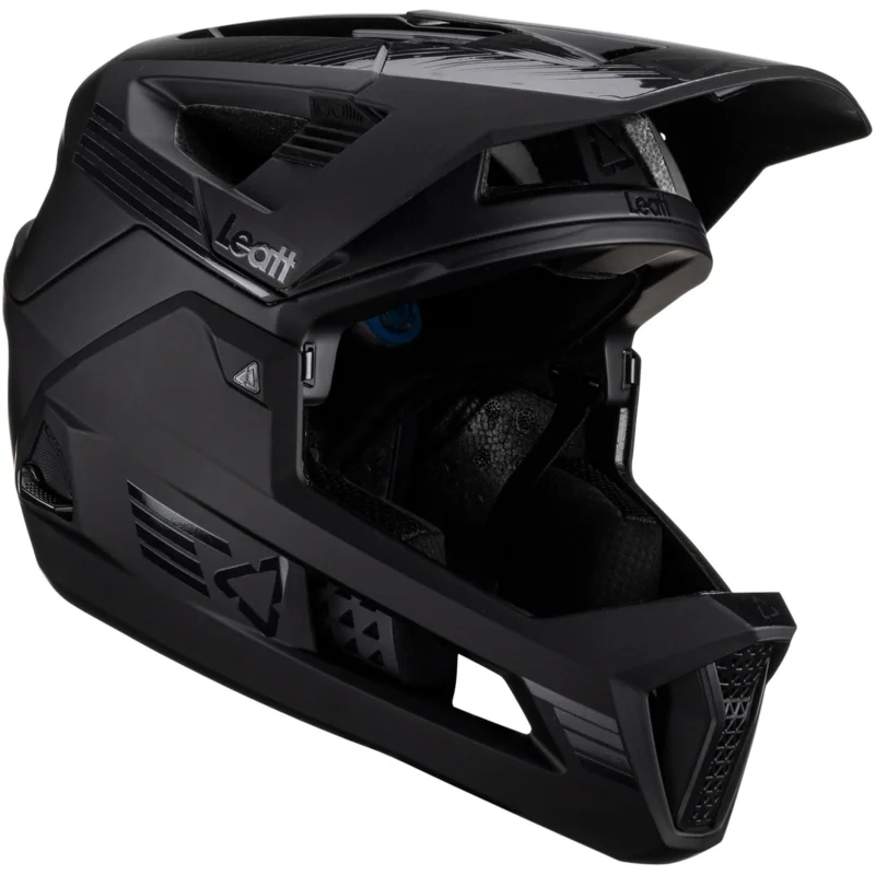 Szybka wysyłka Kask rowerowy z wypinaną szczęką Leatt Helmet MTB Enduro 4.0 V23 stealth