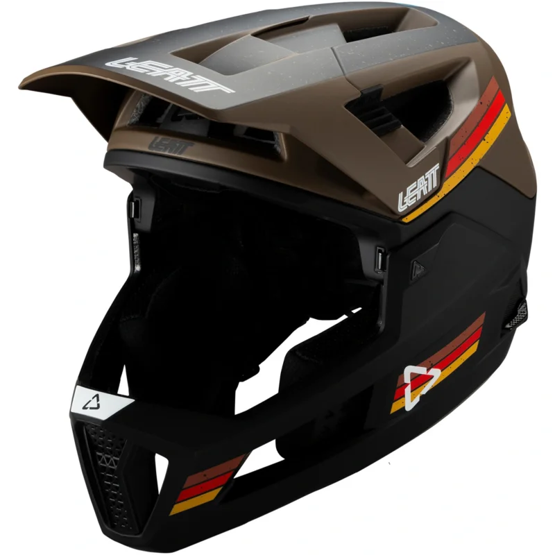 Tylko do końca tygodnia Kask rowerowy z wypinaną szczęką LEATT Helmet MTB Enduro 4.0 V25 loam