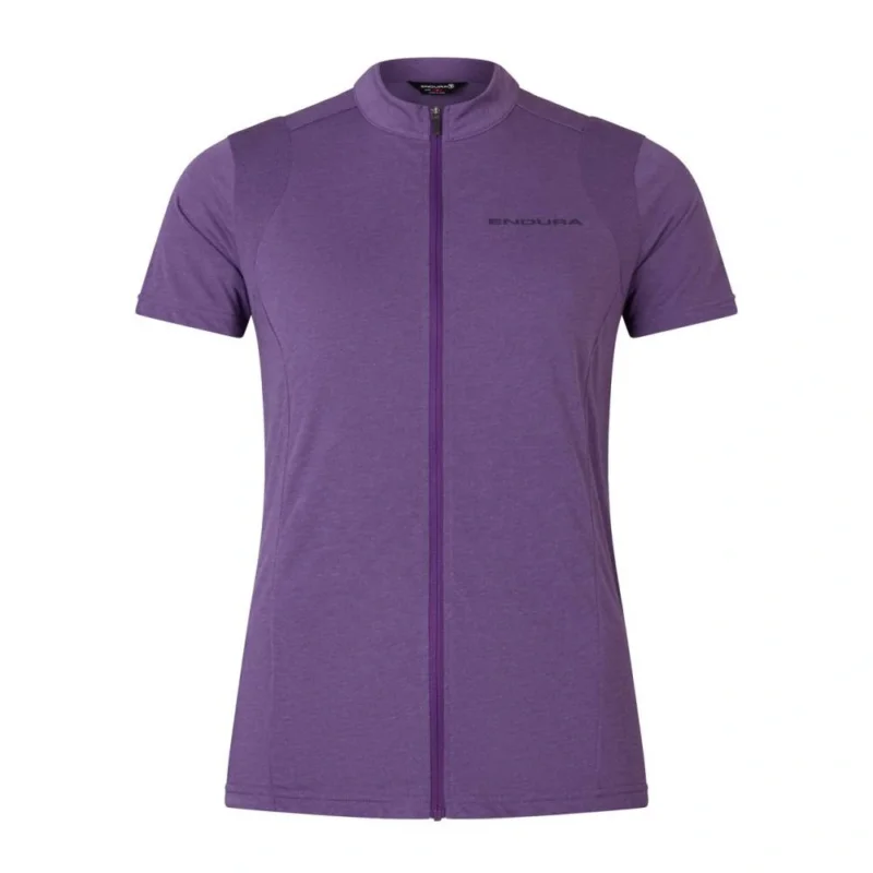 Koszulka rowerowa damska Endura Loop S/S Zipped heather Zamów teraz