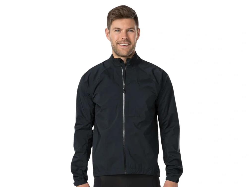 Szybka dostawa Kurtka rowerowa męska Bontrager Circuit Stormshell przeciwdeszczowa Black