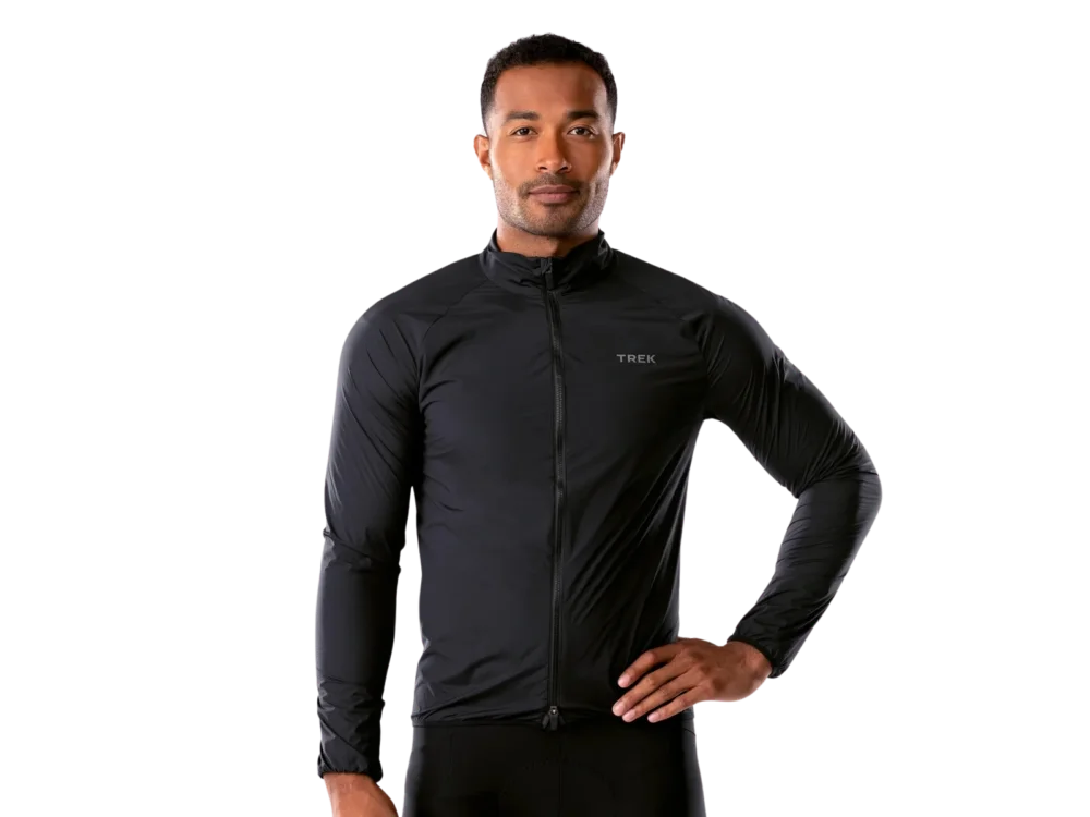 Kurtka rowerowa męska Trek Circuit Windshell Black Dostępne od ręki
