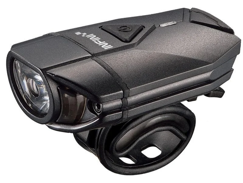 Lampka rowerowa przednia Infini Super Lava 600 lm czarna Super okazja