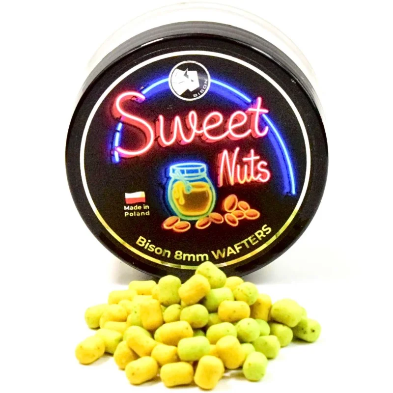 Wafters Bison Sweet Nuts 8mm Darmowy zwrot