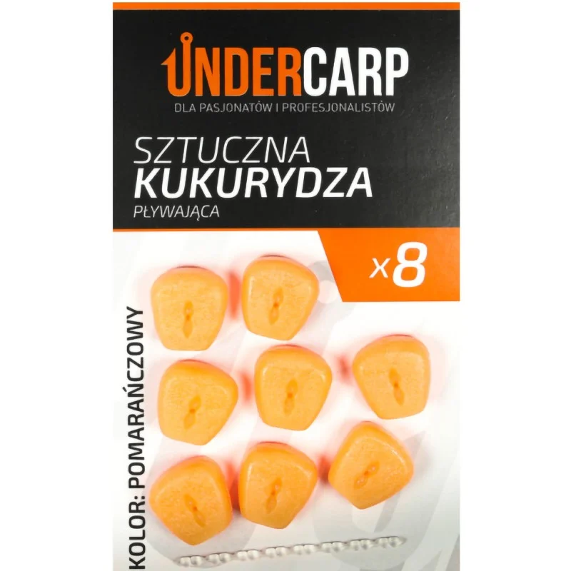 Sztuczna Kukurydza Under Carp Pływająca Pomarańczowa Premium